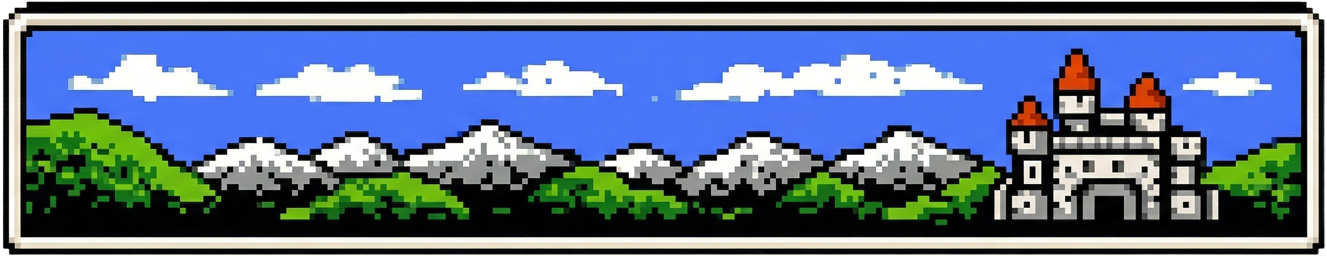 キング大山の冒険 RPG風ファンタジー風景