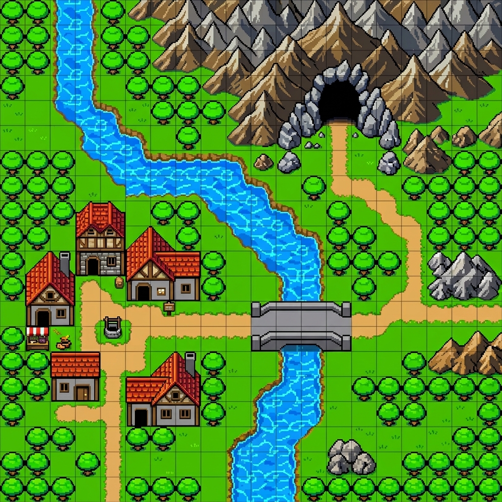 キング大山の冒険ワールドマップ